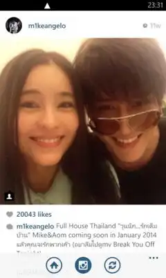 泰国浪漫满屋男女主角私下亲密照曝光网友呼吁在一起