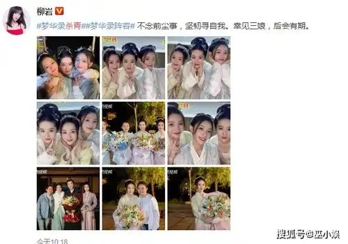 柳岩晒梦华录杀青照刘亦菲颜值备受争议,被配角林允艳压