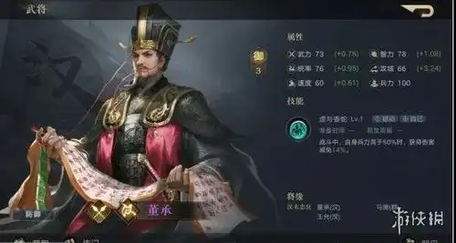 荣耀新三国刘协阵容宝物搭配推荐荣耀新三国汉献帝刘协武将攻略游侠手游
