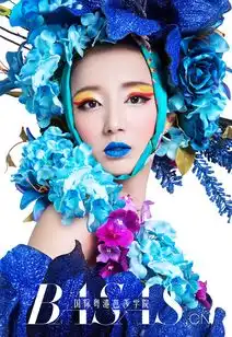 蓝色妖姬学员服装造型设计
