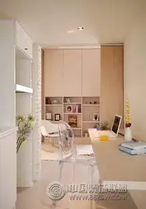 42平简约蜗居书房装修效果图