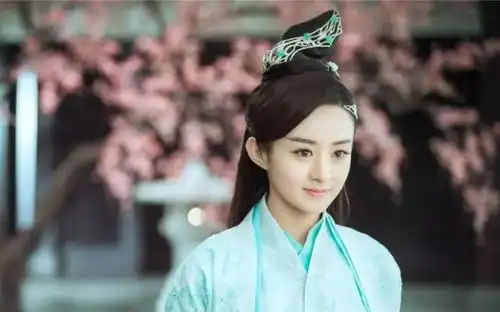 赵丽颖行走的眉形教科书
