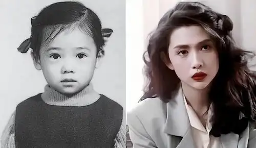 明星童年照高圆圆从小就是美人胚子,杨紫太可爱,孙俪好甜