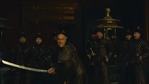 宫锁沉香九皇子拔刀欲行凶,不料屏风后传出皇帝的一声怒喝
