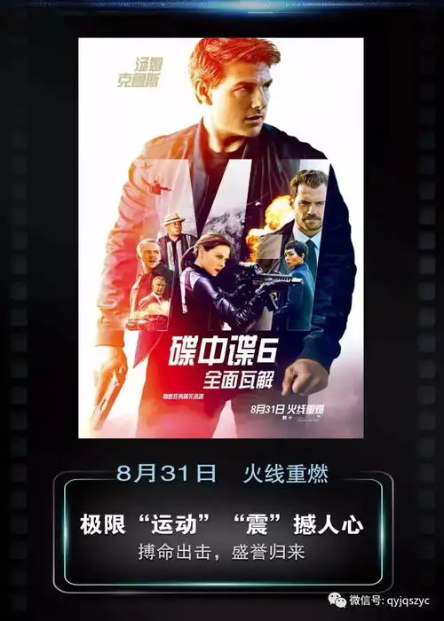 口碑炸裂系列最佳碟中谍6阿汤哥上天入地挑战极限