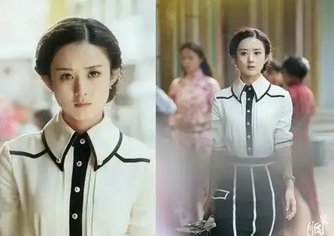 赵丽颖在胭脂里面的造型,真的好好看啊太喜欢了,民国大小姐