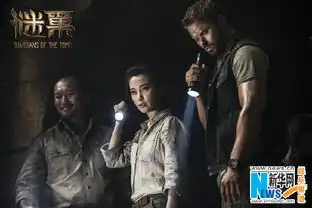 谜巢预告海报双发李冰冰率众人逃离地宫
