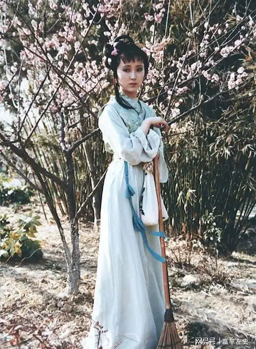 珍贵老照片87版红楼梦中林黛玉未公开的剧照