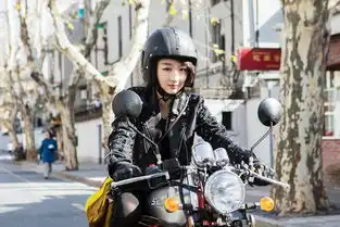 周冬雨西西里机车剧照曝光帅气不失甜美
