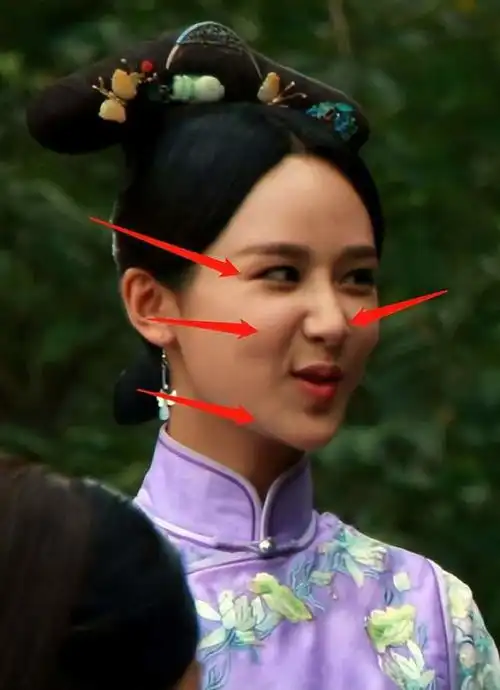 女星动脸也靠运气杨颖鞠婧祎美艳精致,杨紫金晨脸肿鼻歪
