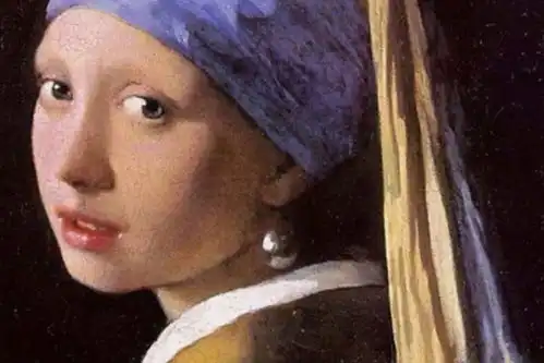 带着珍珠耳环的少女油画另类解析中国婚博会官网
