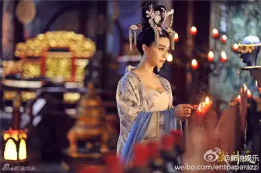 范冰冰武则天剧照曝光华贵之美倾国倾城

