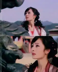 杨幂没红之前才叫绝色,完全不输现在的扶摇
