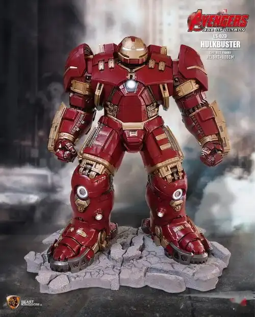 新品预定beastkingdom野兽国ls023钢铁侠mk44反浩克11雕像
