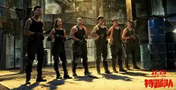 特警队曝光型动海报肌肉炸裂上演视觉暴击