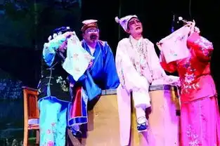 俚曲剧团排演部农村题材新剧被誉为活化石图
