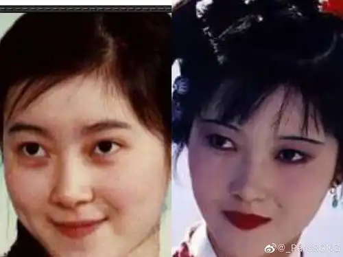 87版红楼梦花絮照及演员妆后对比

