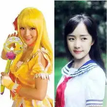 还记得巴啦啦小魔仙小蓝姐姐吗没了小黄头卸妆后,撞脸杨幂