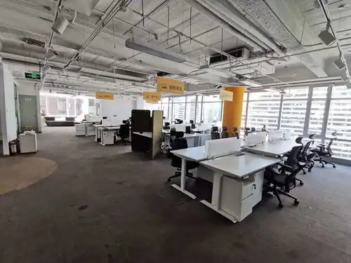 融科望京中心户型方正精装带家具临近地铁高层采光通透出租办公楼租赁北京我爱我家