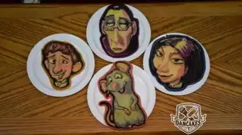 艺术家把每个皮克斯角色都做成了煎饼