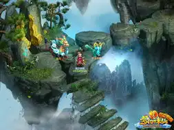 梦幻诛仙张杰谢娜谈情耍宝剧照
