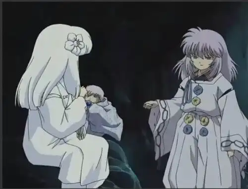 我是在犬夜叉中的哪一集中出现的,并且说出当时白童子对神无说了什么话
