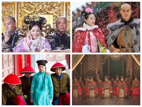 影视探班,龙鳞剧组明清宫苑拍摄花絮