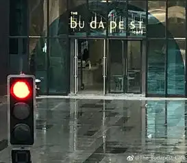 布达佩斯大酒店还开了一家咖啡馆为致敬而设计
