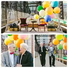 夫妻相伴61年婚戒不离手重现飞屋环游记场景