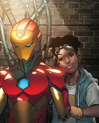 mcu将迎来第二代钢铁侠,是一非裔天才少女
