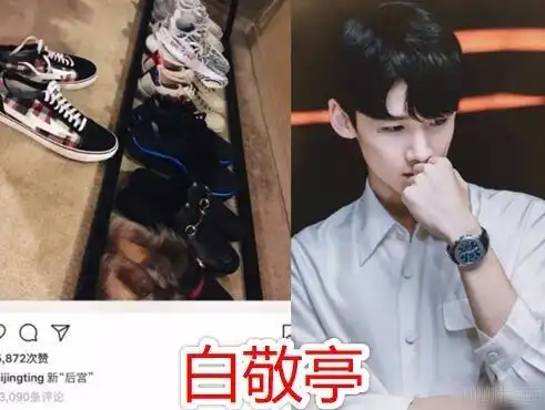 明星的爱好很烧钱吗白敬亭的鞋,王一博的头盔,看到张新成有钱人