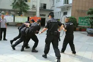 防暴力犯罪演练
