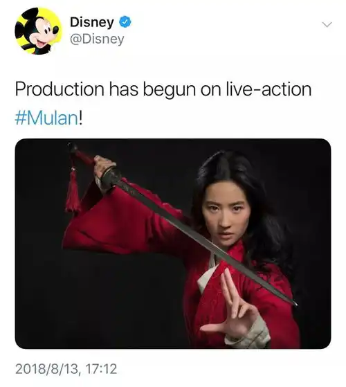 中国公主一张照片炸出一票外国亲妈粉敢毁她,迪士尼就等着收刀片吧
