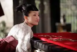 周迅夜宴青女造型酷似章子怡艺伎风格
