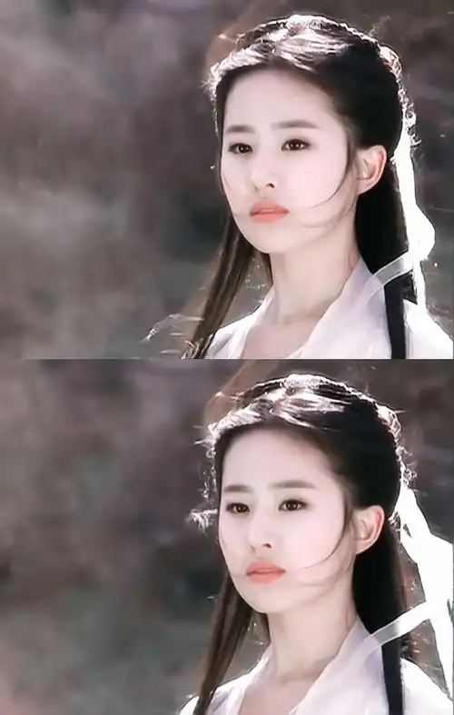 刘诗诗扮上小龙女,这颜值这气质直逼刘亦菲当年呀
