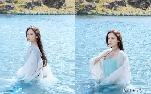 真三国无双最美貂蝉古力娜扎剧照,出水芙蓉回眸凝望太美了
