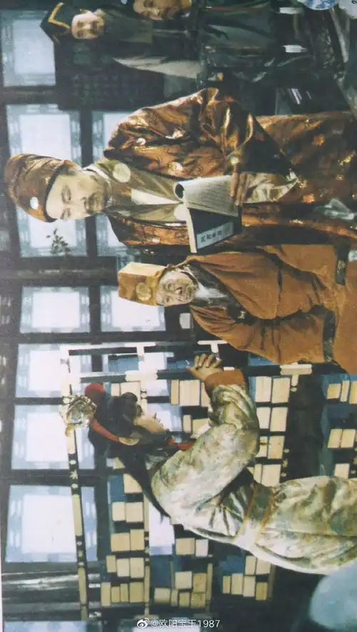 组图87版红楼梦贾政扮演者马加奇去世欧阳宝玉晒照哀悼
