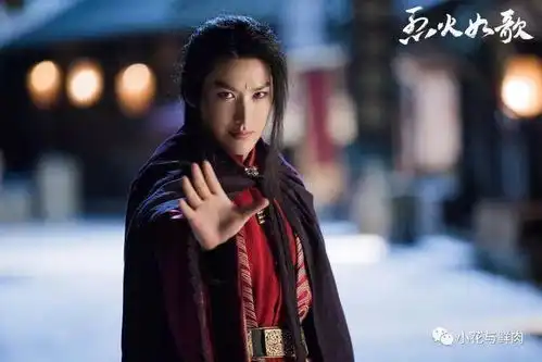 赖艺暗夜罗卸下一身红衣,一席白衣秒变温婉的宗越公子
