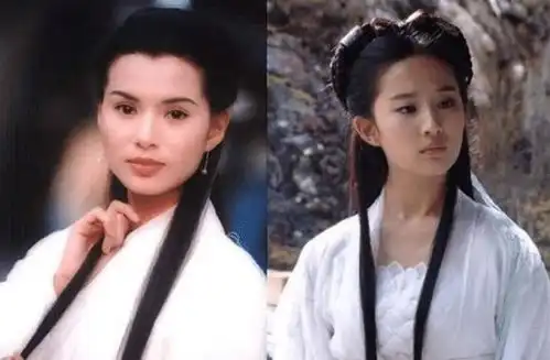 3个版本小龙女睡绳子,网友原装精仿拼夕夕的差距
