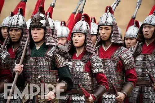 花木兰新剧照,男主角造型首曝光,刘亦菲妆发让人认不出