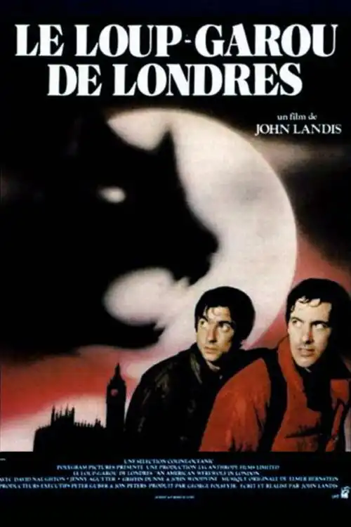 美国狼人在伦敦正式海报