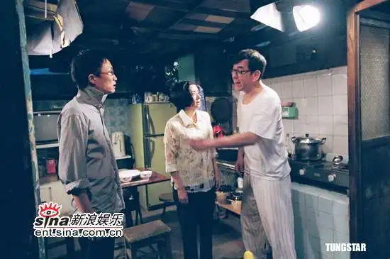 毛舜筠与黄秋生的夫妇对手戏剧照
