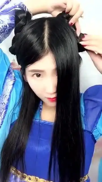 特别喜欢仙剑奇侠传里面的龙葵,同款发型来袭,俏皮可爱超喜欢
