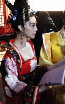 范冰冰武则天照片范冰冰版武则天剧照定妆照反正是照片
