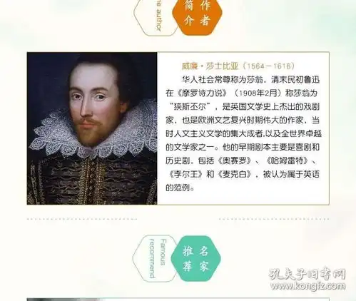 正版现货哈姆莱特莎士比亚戏剧选人民文学出版教育部统编语文