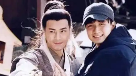 神雕侠侣片场照,神雕扮演者罕见露出真容