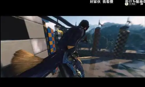 逆水寒联动哈利波特古风魁地奇神还原,玩家扫把骑得太专业了