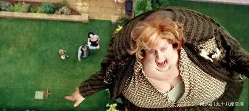 玛姬姑妈是如何变成气球的哈利波特官方剧照,揭秘幕后