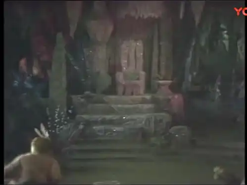 西游记珍贵剧照孙悟空与白骨精都住这,多谢杨洁导演保住此洞
