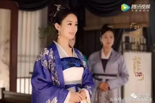 如颖随行新剧知否中盛明兰剧照,赵丽颖有点甜
